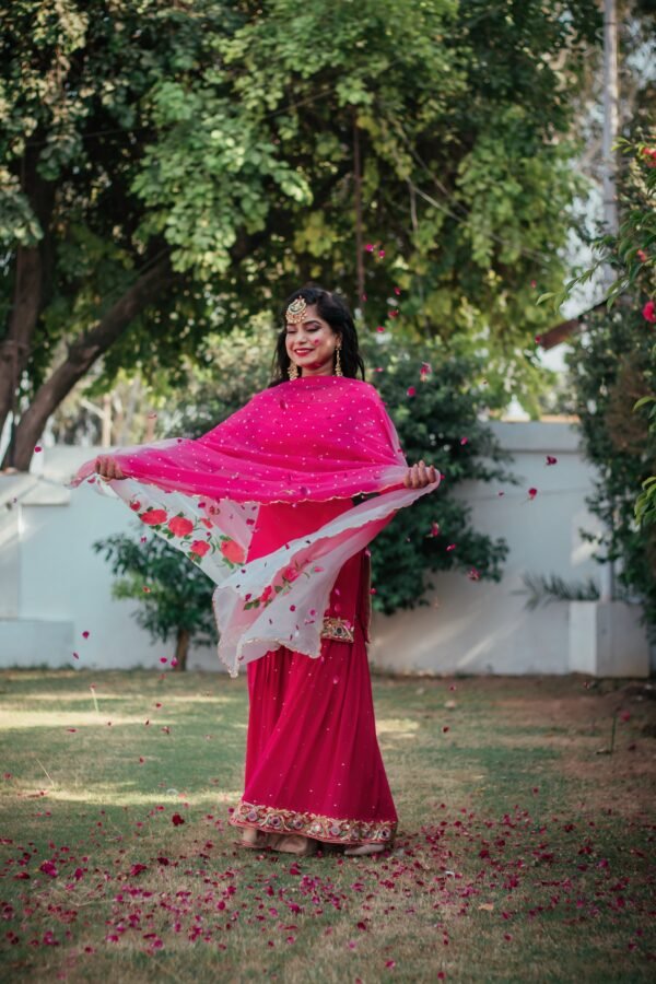 Pink Kurti Set